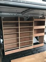 Ford Transit Connect 2014 - 2023 Van Shelving Racking LWB Plywood System Storage