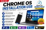 Chrome OS USB Installer 16GB Bootable USB Latest Chrome OS Flex For PC Laptop