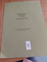 The Basin Reserve Wellington Cricket Sketch  By Sir Michael Fowler  Dickie Bird