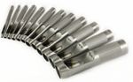 12PC PRECISION HOLLOW PUNCH SET 3mm-19mm LEATHER PLASTIC GASKET HOLE CUTTER
