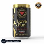 Love Fun Ginseng Drink Energy Beverage – Natural Herbal Drink Can 150ml