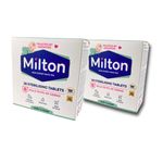 Milton Sterilising 28 x 2 Tablets Sterilises Your Baby's Items By Cold Water -