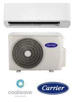Carrier Air Conditioning System 2kw/6,800BTU Wall Mounted Heat Pump R32