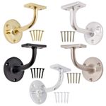 Handrail Brackets STRONG Brass Chrome Black Stair Rail Bannister Support