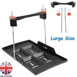 Car Battery Tray Holder Mount Adjustable Hold 355mm Down Clamp Bracket Mount
