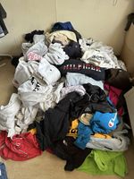 25 X BRANDED HOODIES RAG WHOLESALE VINTAGE MODERN MIX BUNDLE HOODIE CLOTHING