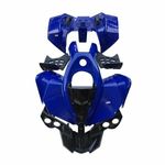 Plastic Fairing Set 125cc Blue ATV Quad HMParts