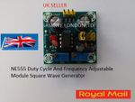 NE555 Duty Cycle And Frequency Adjustable Module Square Wave Generator UK 