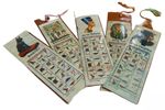 Handmade Egyptian Papyrus Bookmarks - Unique Gifts & Ancient Art - Small  12CM