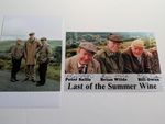 LAST OF THE SUMMER WINE SIGNED PRE-PRINT BILL OWEN PETER SALLIS BRIAN WILDE SET5