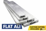 Aluminium Flat Bar Ali 3mm 5mm 6mm 8mm 10mm Thick All Sizes Cut to Length