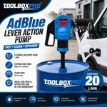 HEAVY DUTY LEVER BARREL HAND PUMP ADBLUE UREA CHEMICALS SOLVENTS THINNERS CT5307