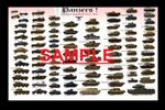 WW2 Picture Photo WW2 German Wehrmacht Tanks Panzer Armored Vehicles 12" x 8" in