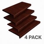 Rosewood uPVC Capping Board 2m 4 Pack Window Sill Cover 150-300mm