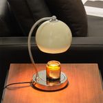 Modern Candle Warmer Lamp with Bulb - Wax Melting Night Light for Bedroom