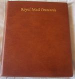 ROYAL MAIL POSTCARD ALBUM WITH 20 PAGES HOLDING 160 CARDS BACK TO BACK