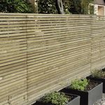 25x50mm Green Treated Redwood Fence Slats 1.80m x 18mm x 44mm (Bundle of 16)