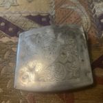 Vintage 1927 Silver Plated Engraved Cigarette Case – “From the O.C.C. to A.H.-VH