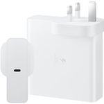 GENUINE OFFICIAL SAMSUNG 140W USB-C WALL CHARGER POWER ADAPTER WHITE - EP-TB410