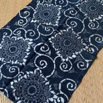 Vintage Japanese Textile Aizome Indigo Blue Fabric Scrap 51×34.5cm G56451