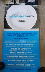 Wilco Summerteeth - Original 1999 Promo Poster - please see description