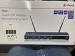 Chord NU4-N Quad UHF Wireless Microphone System