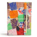 Lokta Patchwork Notebook – Large (21x15cm) – 45 Leaves – Includes Bookmark – Mul
