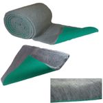 Traditional Grey Vet Bedding ROLL WHELPING FLEECE DOG PUPPY DRY BED 1200gsm
