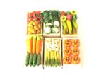 VEGETABLE CRATES FOR YOUR FAIRY GARDEN - CHOICE OF VEG -  BRAND NEW ITEMS