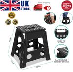 Large 150KG Folding Step Stool Multi Purpose Heavy Duty Home Kitchen Foldable