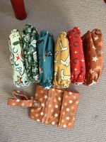 12 New Reusable Nappies + 2 Wet Bags for Baby