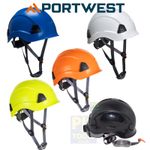 Portwest PS53 working at height safety helmet climbing scaffolding rescue hat