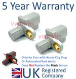 2 Ford ABS Wheel Speed Sensors AV6T2B372EB Rear Left Right MK3 Focus CMAX Mondeo