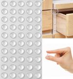 50pcs Glass Protective Pads Stick On Chopping Board Table Mats Anti Slip Sticky