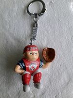 Vintage 1995 Lil Sports Beat Baseball Player Keychain Keyring  Boston Red Sox