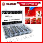 3000 Plastic Repair Machine Welding Hot Stapler Bumper Fender Welder Staples Kit