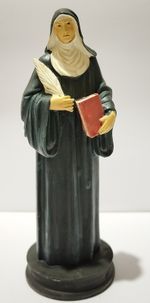Saints and Blesseds Saint Hildegard of Bingen 5" Figure Statue