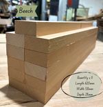 Hardwood Offcuts, Beech, Lot D8