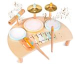 Toddlers Drum Set Toys for 3 Year Old Boy Girls,Baby Drum with Xylophone New