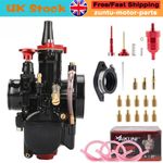 PWK28 28mm Racing Carburetor Kit Black For CR125R YZ125 250SX WR250 Dirt Bike