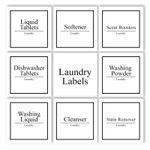 Laundry Labels, laundry storage, Labelled storage, personalised storage, Hinch