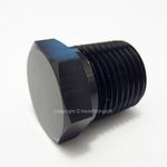 1/8 NPT Hex Head BLACK SOCKET BLANKING PLUG BUNG BLOCKER Male Fuel Oil Adapter