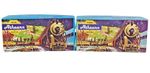 2x Athearn HO Scale Blue Box Train Kits Lot 5521 50 Railbox & 5015 40 ATSF Boxed