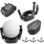 3 Pcs Golf Ball Retriever Pick Up Tool Golf Ball Grabber（Black 3.3x2.1cm） Golf