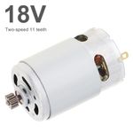RS550 18V 6000-23000 RPM High Speed DC Motor with 11 Teeth High Torque Gear Box