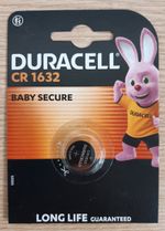 Duracell CR1632 3V Coin Cell Battery DL1632 KCR1632 BR1632 Longest Expiry