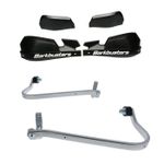 Barkbuster VPS B & W Handguard & Two Point Mount Aprilia Tuareg 660 2022-2025