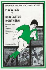 Hawick RFC v Newcastle Northern RFC Friendly 3rd September 1985