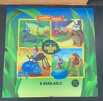 McDonalds Display Menu Disney PIXAR A BUG'S LIFE Happy Meal Sign Translite