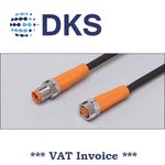 IFM  EVC313 M8 Straight/Straight 4 Pin 2m PUR Sensor Extension Cable 000294